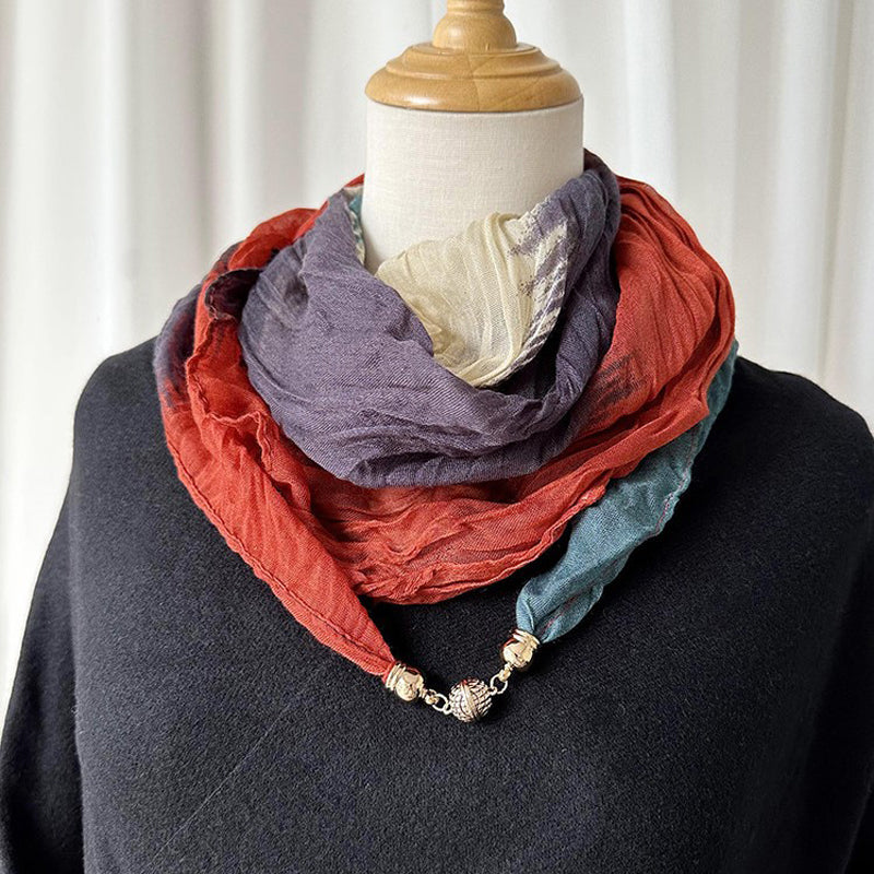 Sciarpa vintage colorata