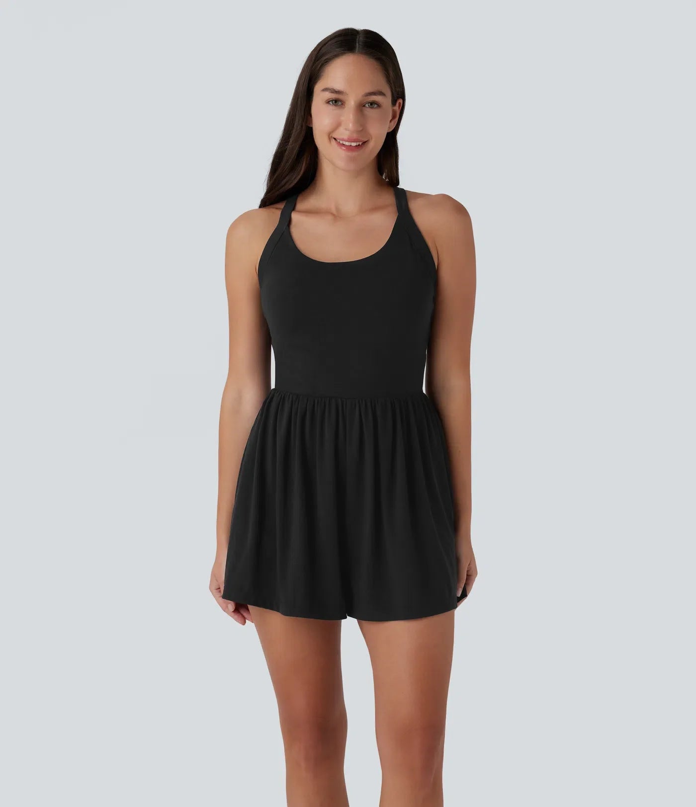 ColaBody™ - Body da vacanza 2 in 1 senza schienale e attorcigliato con tasche laterali - Easy Peezy Edition