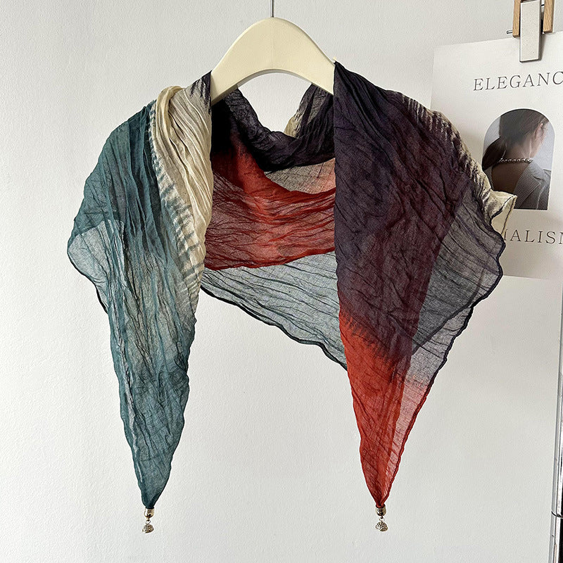 Sciarpa vintage colorata