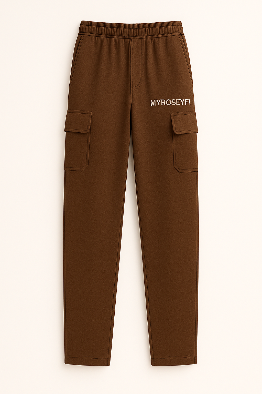 PANTALON CARGO MARRON - MYROSEYFI