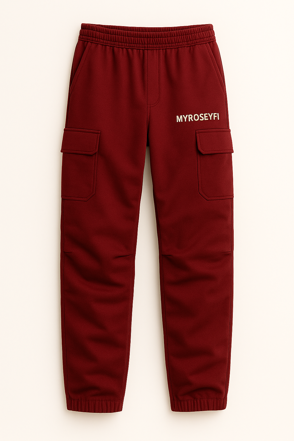 PANTALON CARGO ROUGE - MYROSEYFI
