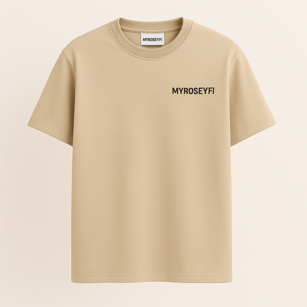 TEE SHIRT BEIGE - MYROSEYFI