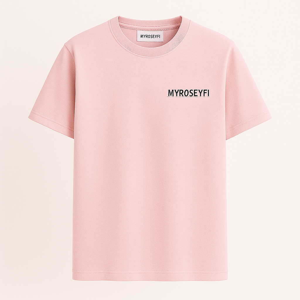 TEE SHIRT ROSE - MYROSEYFI